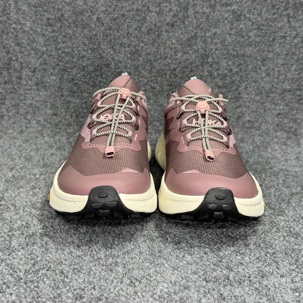 Hoka Transport Shoes Womens Mauve Rose Cordura Vibram Lifestyle Walking Sneakers - Picture 2 of 15